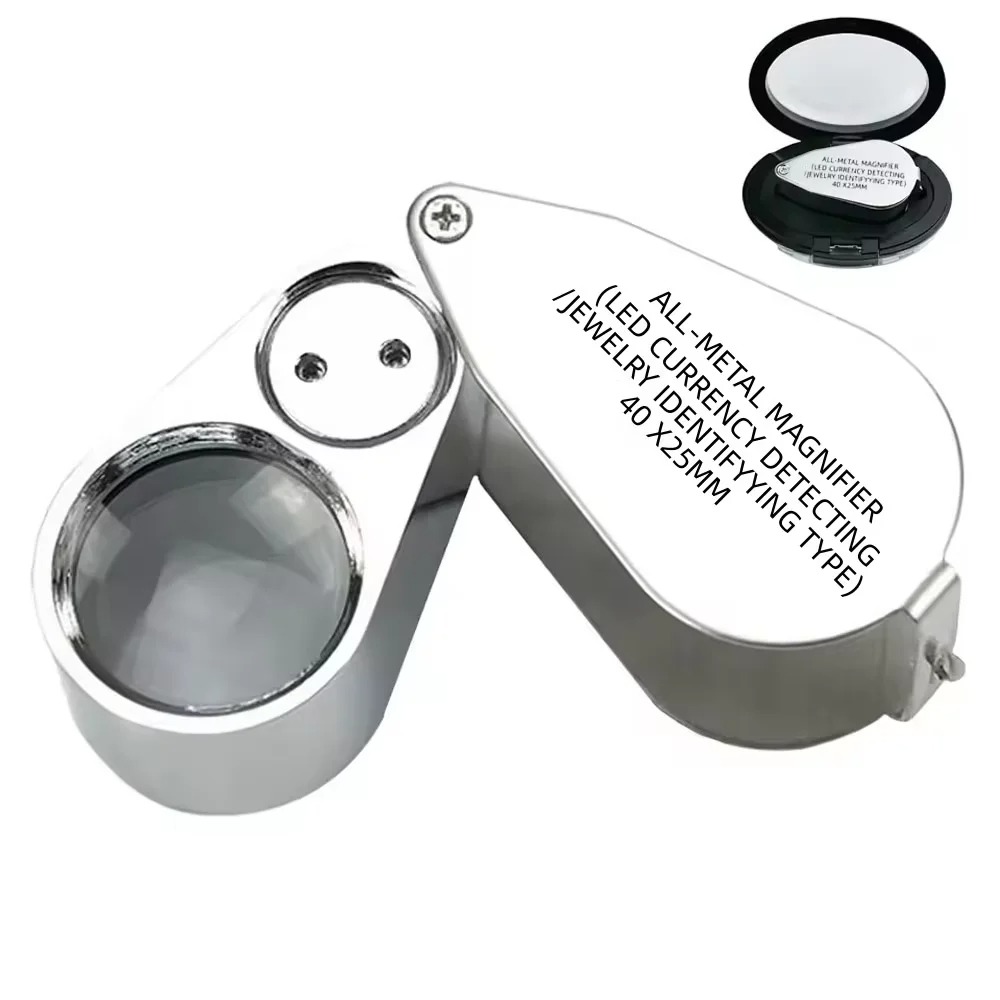 Body Jewelry Repair - Lente d'Ingrandimento Illuminata 40X con Luce