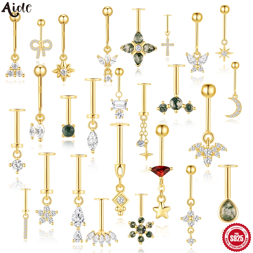 Body Jewelry Labret - Aide Orecchino Piercing Labret in Argento