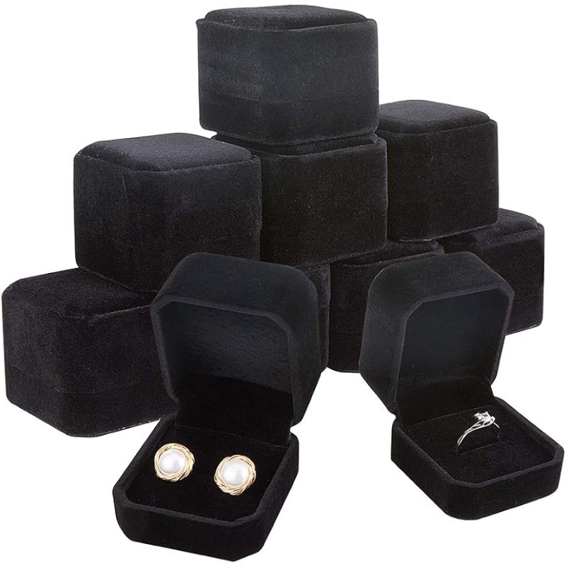 Body Jewelry Display - Confezione da 10 scatole per anelli