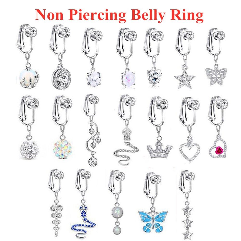 Body Jewelry And Earrings - Accessori da spiaggia Clip non penetrante