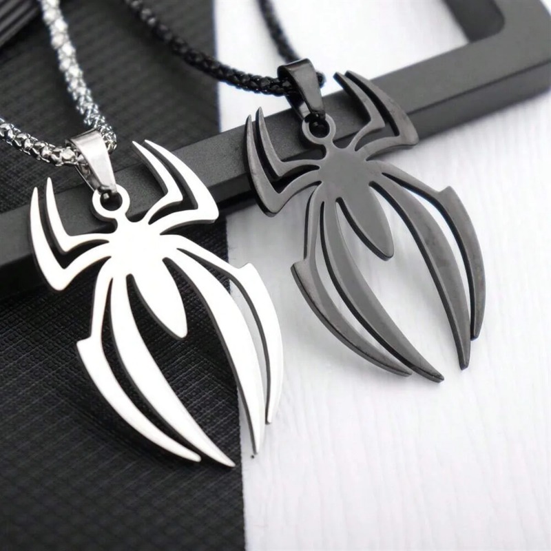Body Jewelry Goth - Collana Gotica a Forma di Ragno