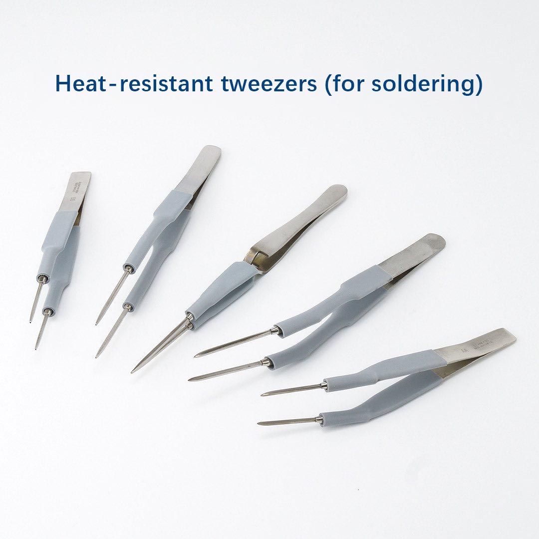 Body Jewelry Repair - Pinzette per Saldatura in Tungsteno BISO,