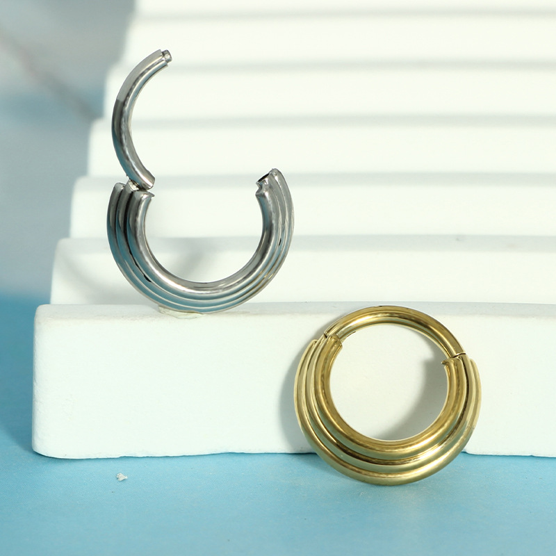 Orecchini a cerchio per naso A - Body Jewelry And Earrings recensione e prezzo