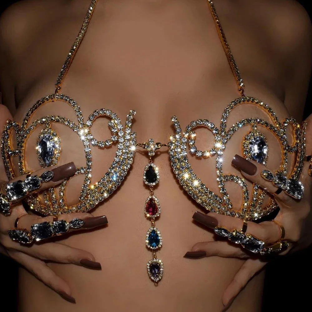Reggiseno Bikini di lusso con  - Body Jewelry Chest recensione e prezzo