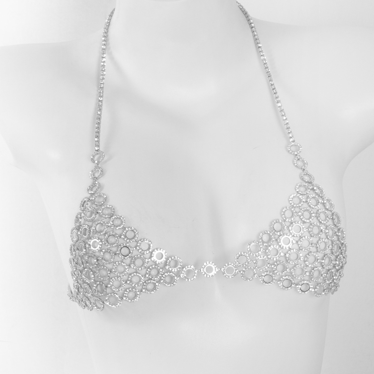 Collana a catena in vita con r - Body Jewelry Rhinestone recensione e prezzo