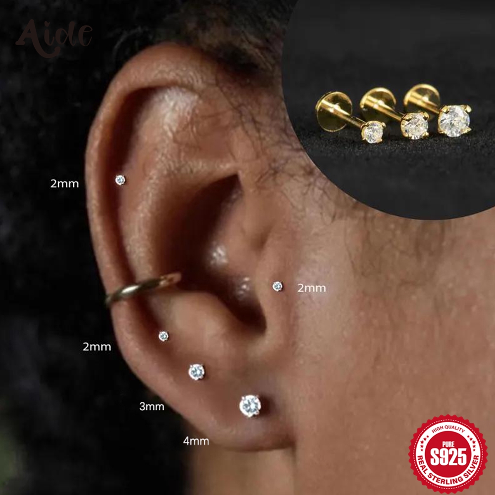 Orecchini a perno Aide in arge - Body Jewelry Labret recensione e prezzo