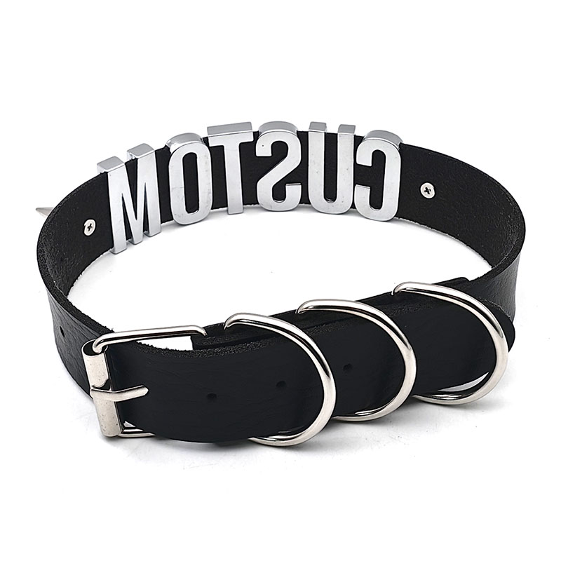 Punk rivetto lettere personali - Body Jewelry Goth recensione e prezzo