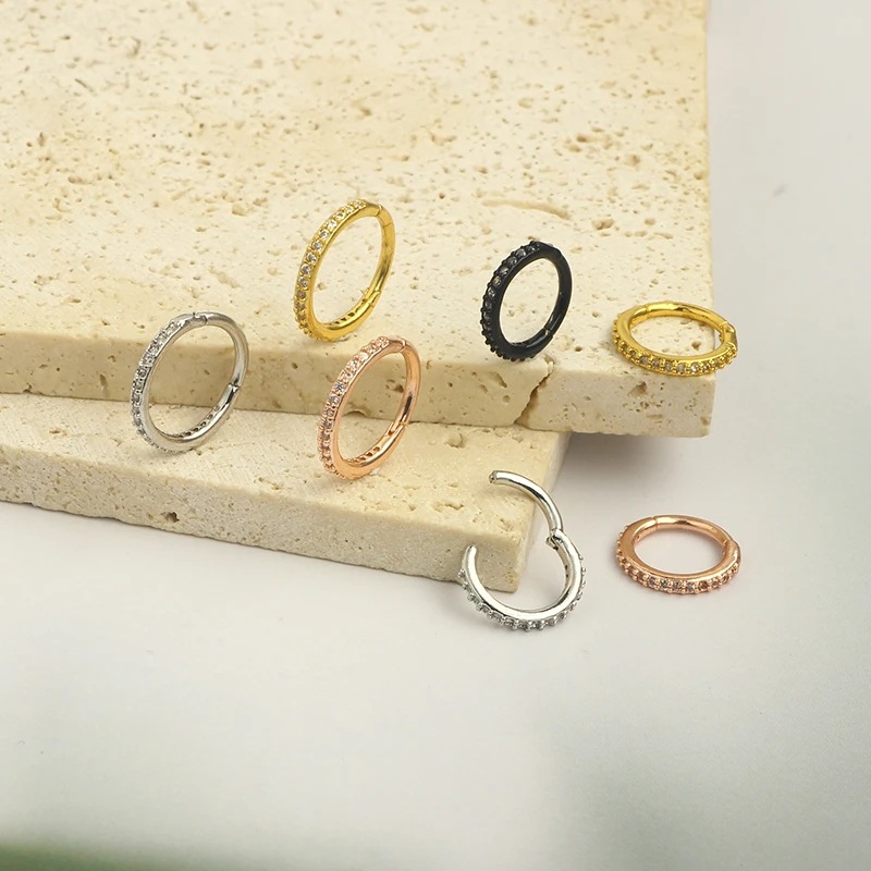 Anello da naso 16G con zirconi - Body Jewelry And Earrings recensione e prezzo
