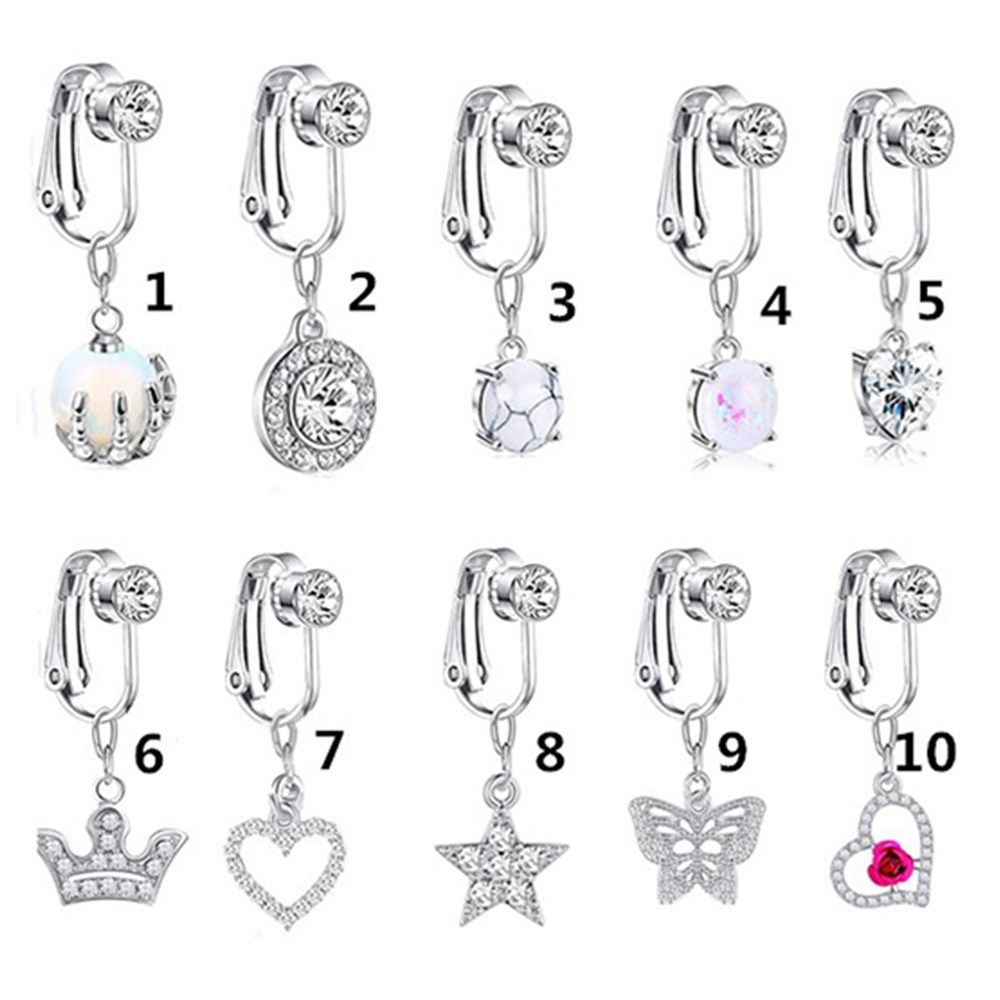 Accessori Clip su orecchini Cl - Body Jewelry And Earrings recensione e prezzo