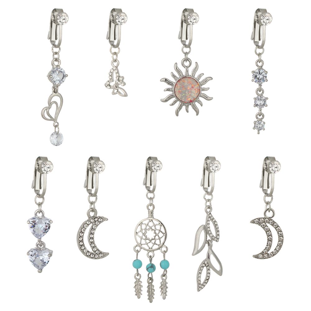 Faux Fake Belly Butterfly Fake - Body Jewelry And Earrings recensione e prezzo