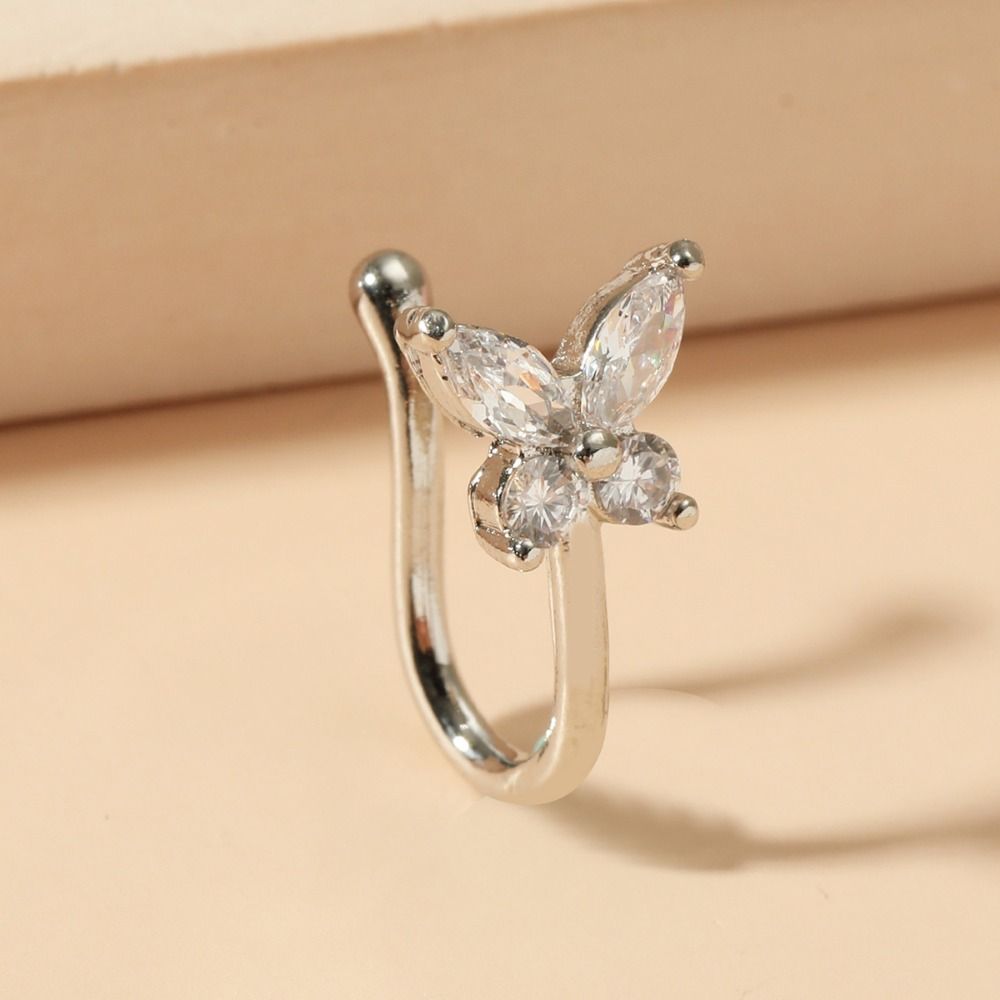Anello da naso a farfalla con  - Body Jewelry And Earrings recensione e prezzo