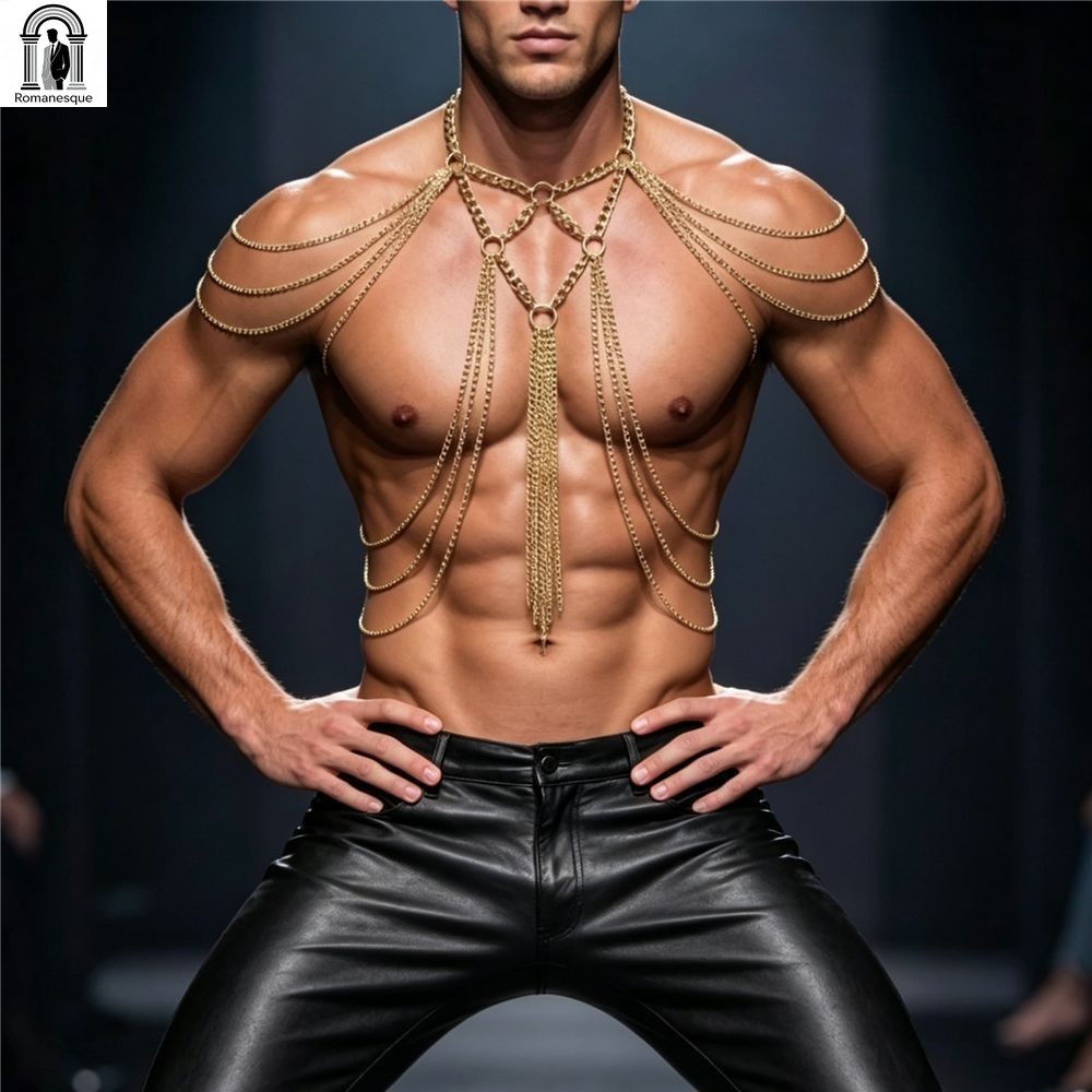 Collana a catena da uomo in or - Body Jewelry Goth recensione e prezzo