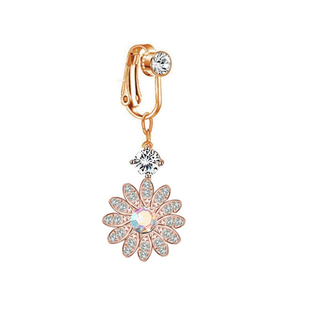 Clip per orecchio a clip con d - Body Jewelry And Earrings recensione e prezzo
