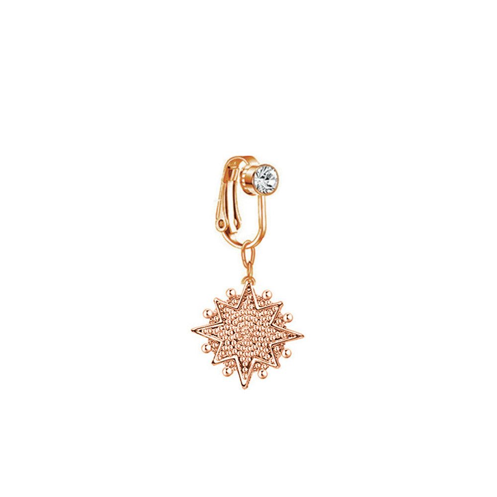Clip per orecchio a clip con d - Body Jewelry And Earrings recensione e prezzo
