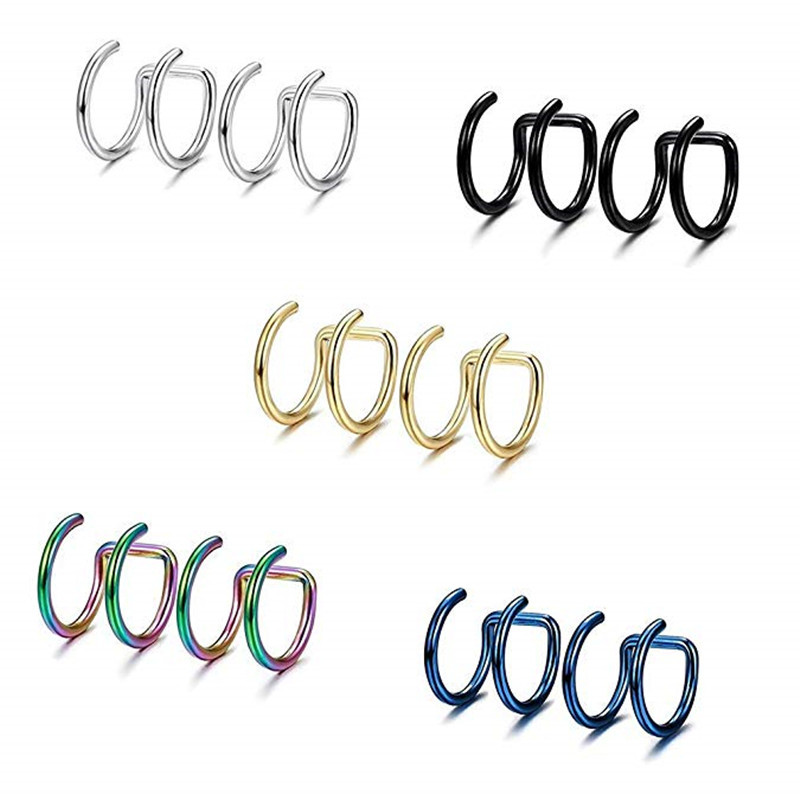 2 Pezzi Orecchini a Clip in Ac - Body Jewelry And Earrings recensione e prezzo
