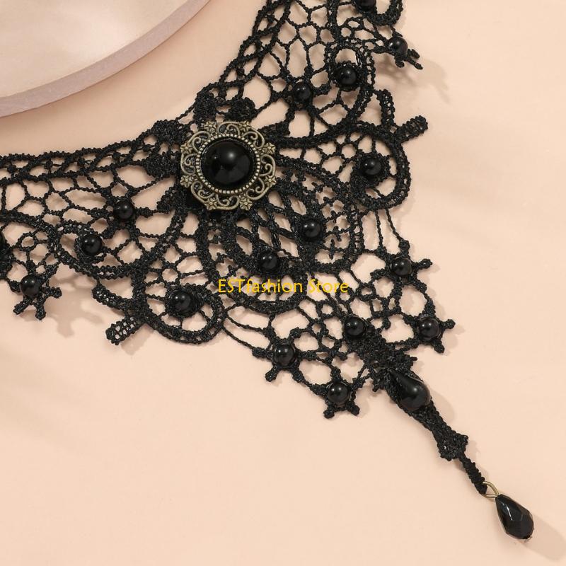Y5GC Collana girocollo in pizz - Body Jewelry Goth recensione e prezzo