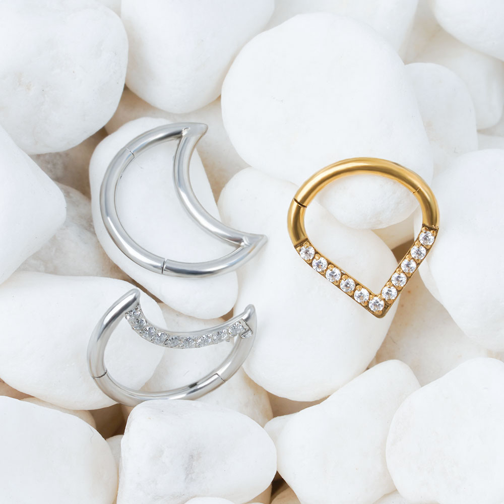 F136 Titanio incernierato a go - Body Jewelry Labret recensione e prezzo