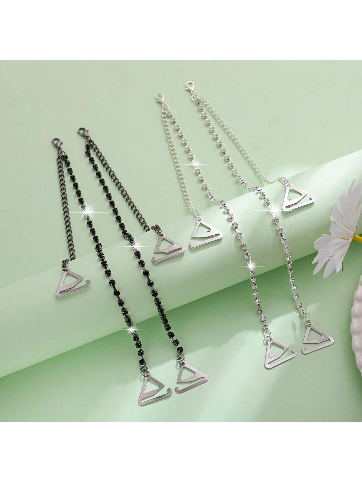 Eleganti spalline regolabili p - Body Jewelry Rhinestone recensione e prezzo