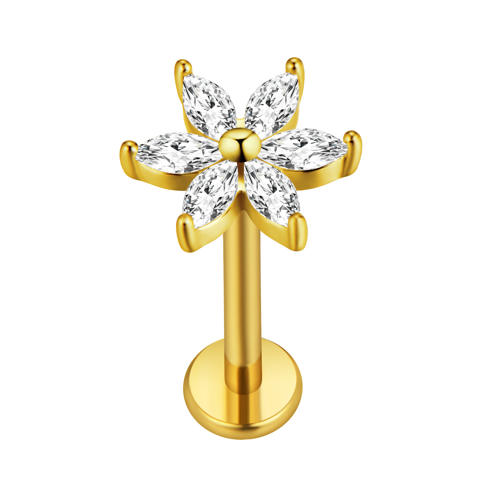 Foglia d'acero Labret Piercing - Body Jewelry Labret recensione e prezzo