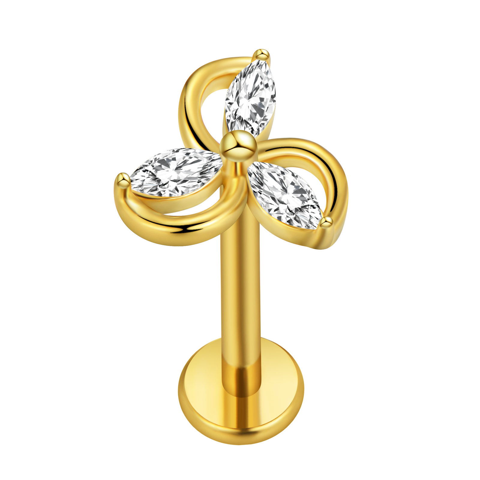 Foglia d'acero Labret Piercing - Body Jewelry Labret recensione e prezzo