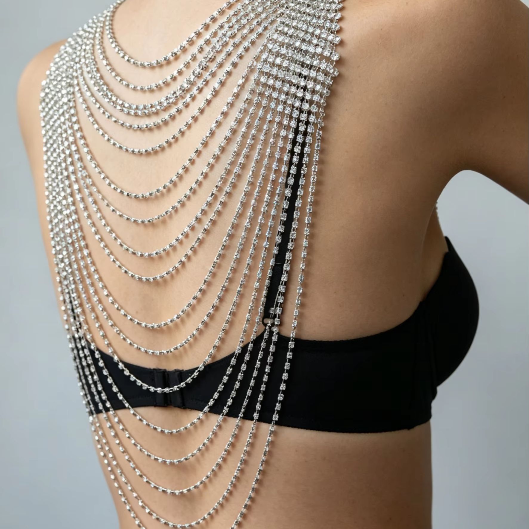 Elegante Catena per il Corpo M - Body Jewelry Rhinestone recensione e prezzo