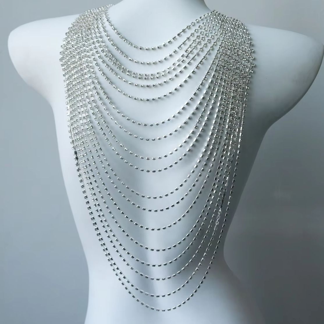 Elegante Catena per il Corpo M - Body Jewelry Rhinestone recensione e prezzo