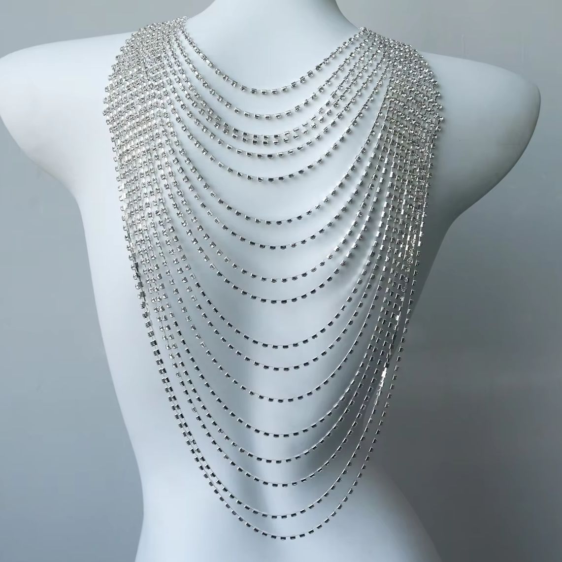 Elegante Catena per il Corpo M - Body Jewelry Rhinestone recensione e prezzo