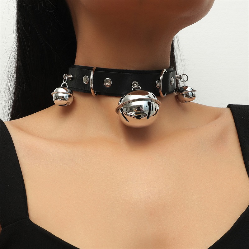 Collana sexy Collare in pelle  - Body Jewelry Goth recensione e prezzo