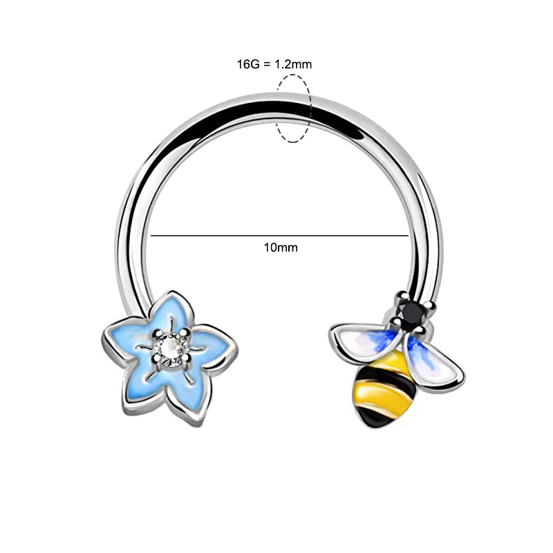 Anello per Septum 16G, Gioiell - Body Jewelry And Earrings recensione e prezzo