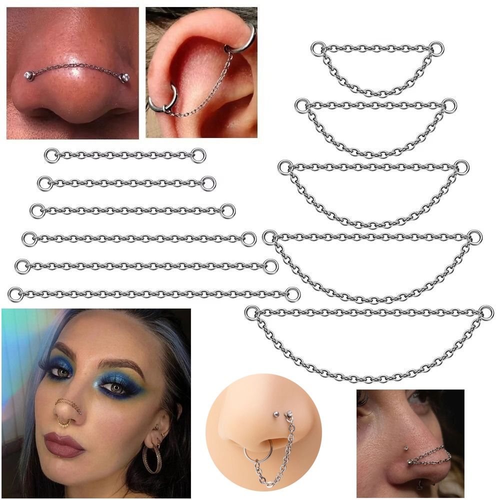 Catena per Naso in Titanio all - Body Jewelry Labret recensione e prezzo
