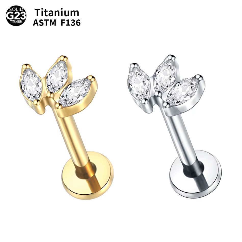 1pc Labret Piercing Titanio Li - Body Jewelry Labret recensione e prezzo