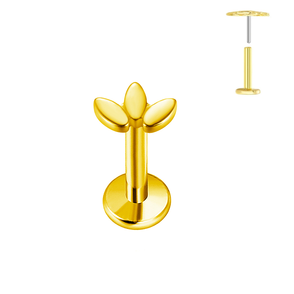 ASTM F136 G23 Orecchino a form - Body Jewelry Labret recensione e prezzo